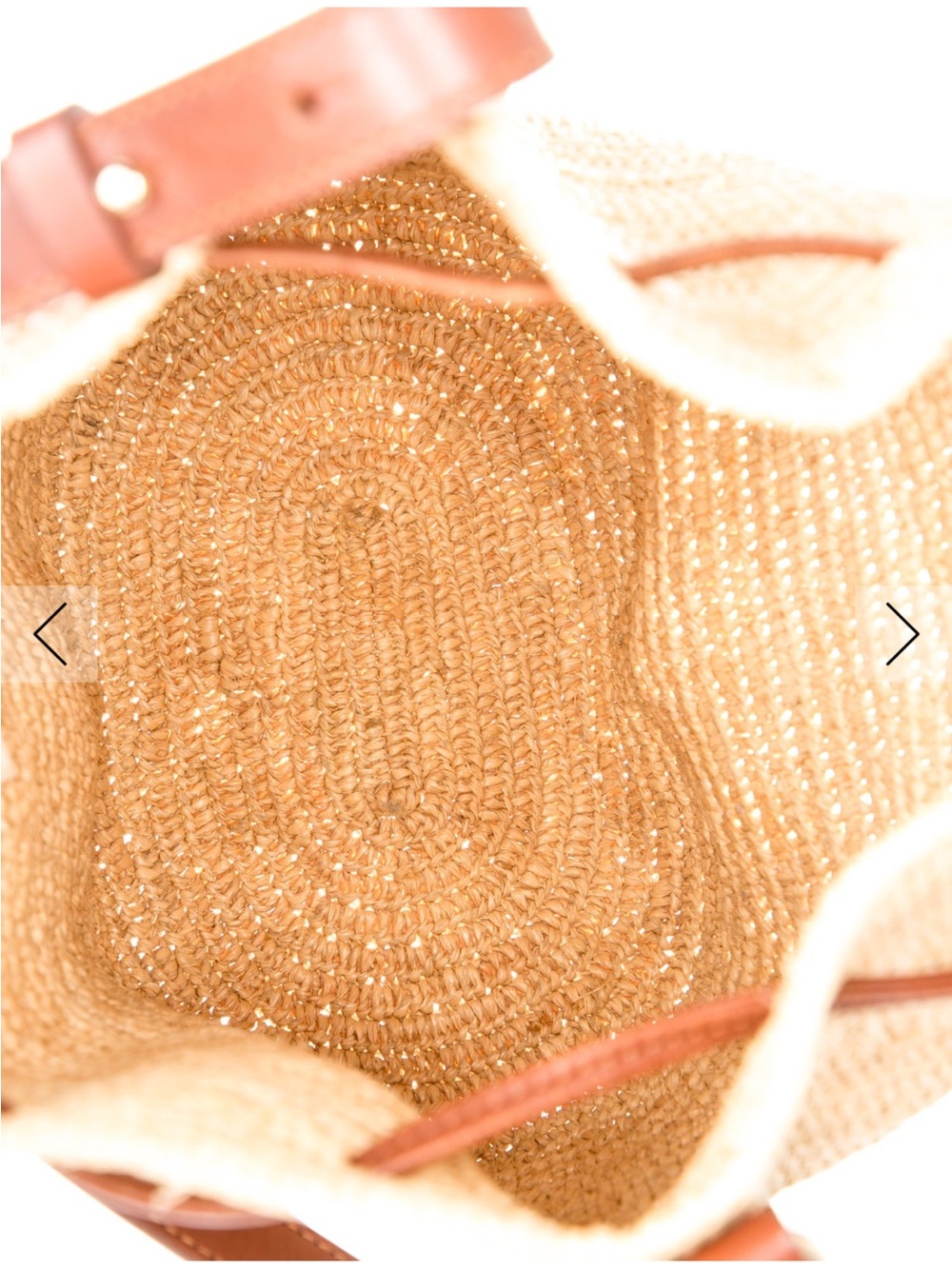 Sezane Farrow Bag Raffia - Picture 10 of 14